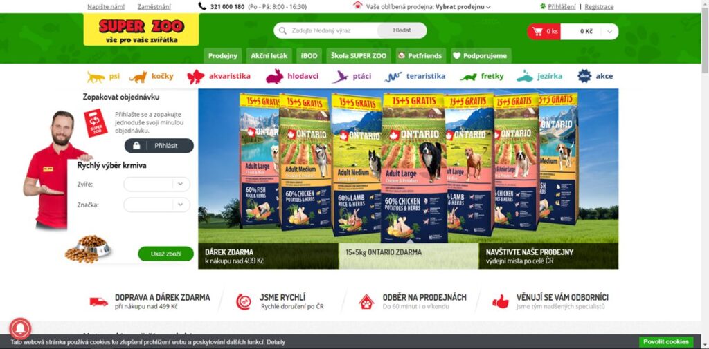 SUPERZOO.cz: Analýzy a linkbuilding